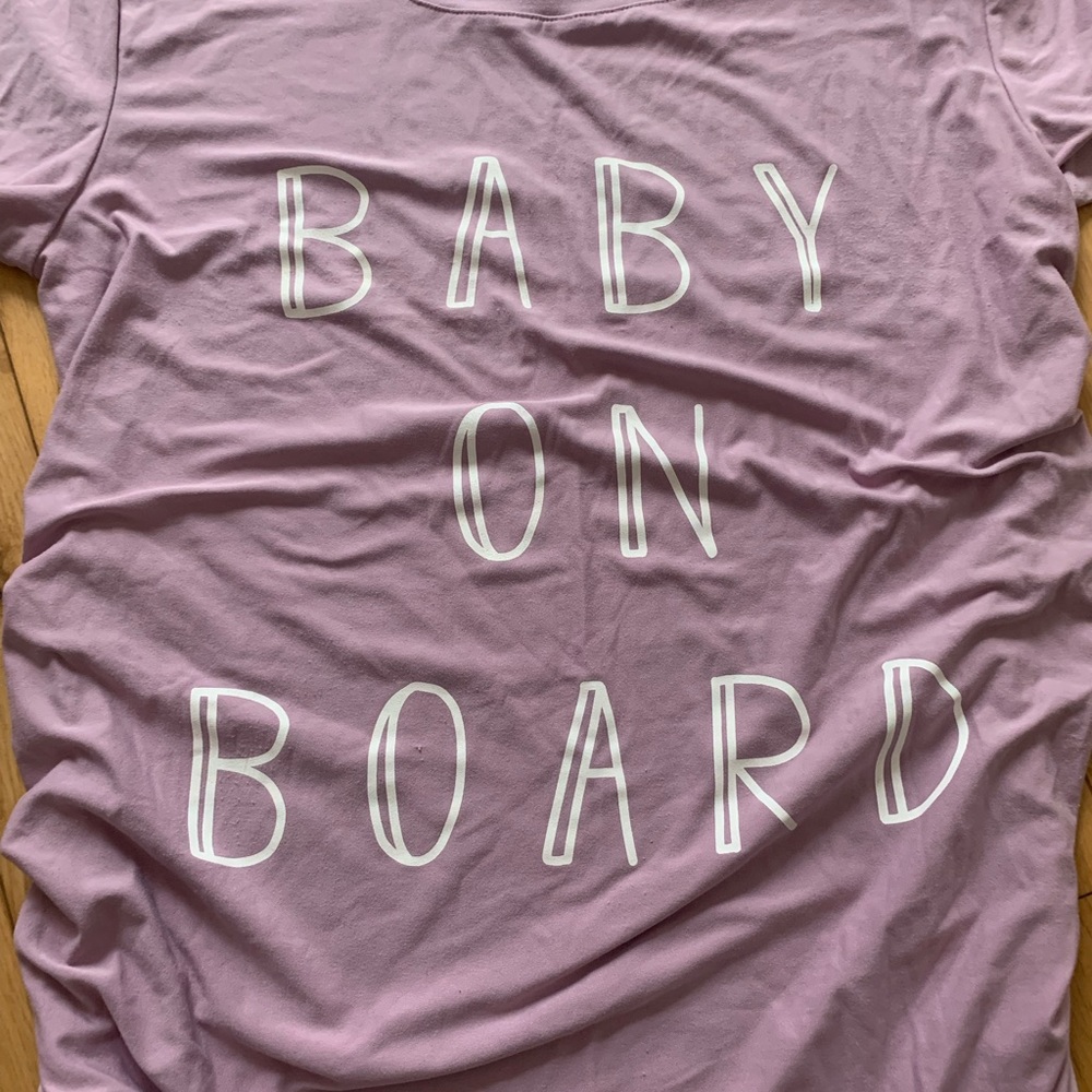 Baby On Board Maternity Shirt!